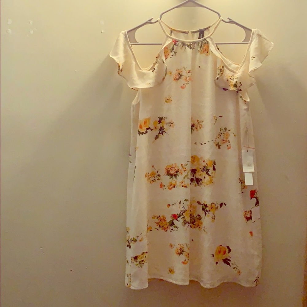 Design Lab Floral Print Dress
